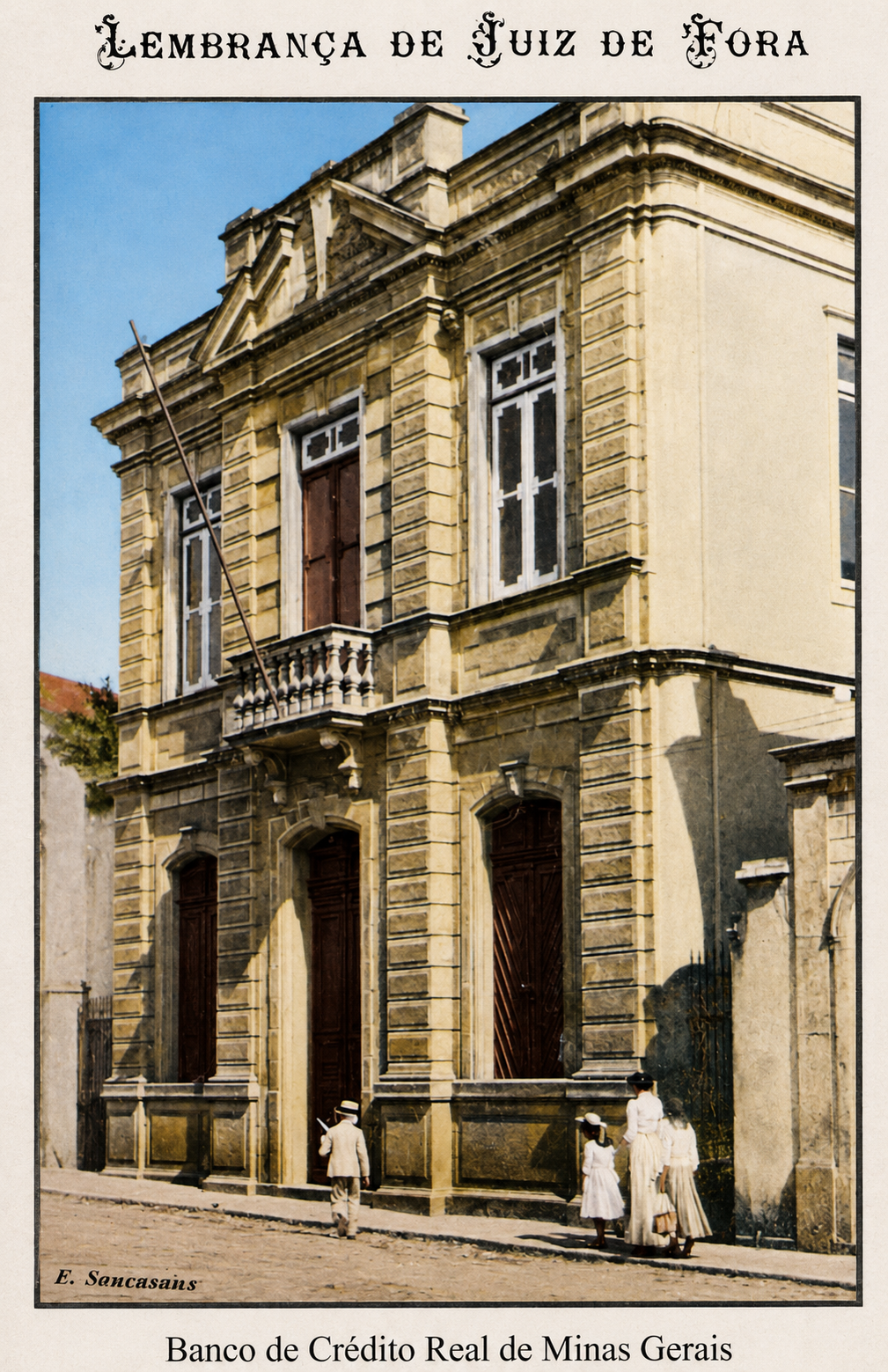 Banco de Crédito Real de Minas Gerais – registro histórico (2). Acervo Pedro Lorenzo Raggio Neto.
