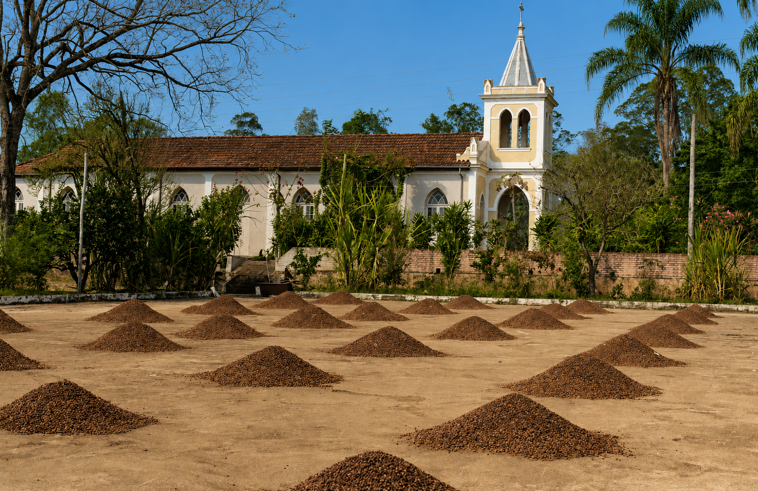 Fazenda Sant'Anna – vista histórica (3). Zona da Mata Mineira. Acervo Pedro Lorenzo Raggio Neto.