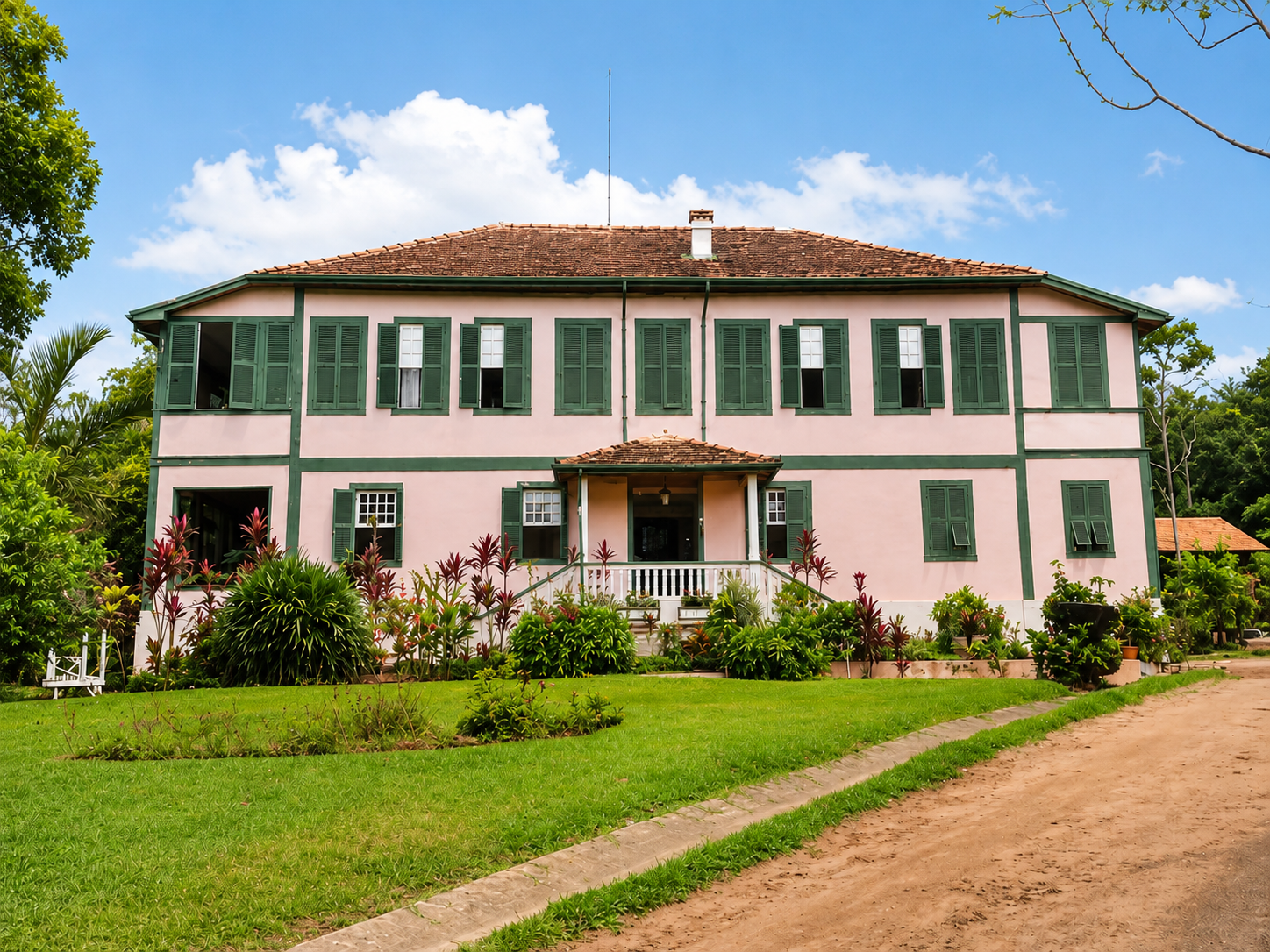 Sede da Fazenda da Fortaleza de Sant'Anna (vista 2) – Zona da Mata Mineira. Acervo Pedro Lorenzo Raggio Neto.